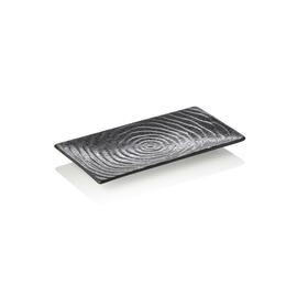 serving plate MAYA | porcelain black | 230 mm x 130 mm H 20 mm product photo