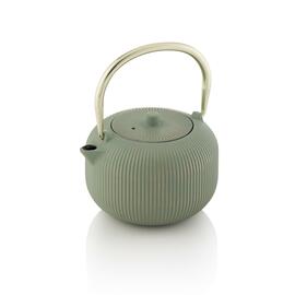 tea pot MAYA SUTEKI | cast iron light green-gold | 400 ml Ø 100 mm H 140 mm product photo