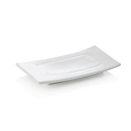 Sushi plate porcelain | white | 200 mm x 110 mm H 20 mm product photo