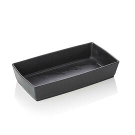 buffet bowl porcelain black | 350 mm x 185 mm H 70 mm product photo