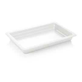 GN container GN 1/3 porcelain white suitable for induction H 65 mm product photo