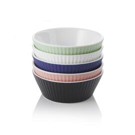 Ragout fin bowls | porcelain multi-coloured 0.2 ltr Ø 90 mm H 35 mm | Set of 5 product photo