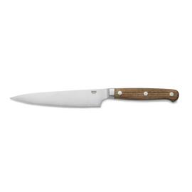 steak knife CARLOS stainless steel walnut handle brown L 240 mm | blade length 140 mm product photo