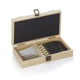 Steak knife box CARLOS with 6 knives | blade length 110 mm product photo