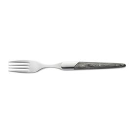 steak fork CARLOS pakka wood grey L 225 mm product photo
