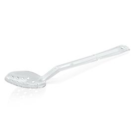 serving spoon | salad spoon plastic clear perforated L 330 mm product photo