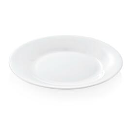 plate PURO WAS flat | opal glass white Ø 175 mm product photo