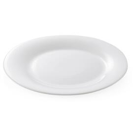 plate PURO WAS flat | opal glass white Ø 250 mm product photo