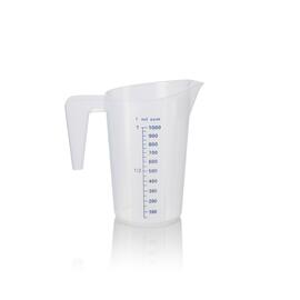 measuring beaker PP | 1.0 ltr  Ø 130 mm H 180 mm | 50 ml scaling product photo