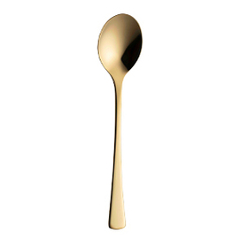 teaspoon KARINA PVD GOLD stainless steel 18/10 L 139 mm | dishwasher-safe product photo