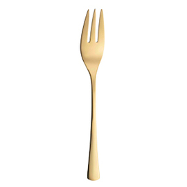 cake fork KARINA PVD GOLD stainless steel 18/10 L 150 mm | dishwasher-safe product photo