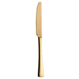 dining knife KARINA PVD GOLD stainless steel L 224 mm | dishwasher-safe product photo