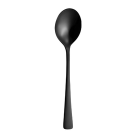 dining spoon KARINA PVD DEEP BLACK stainless steel 18/10 L 195 mm | dishwasher-safe product photo