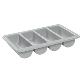 cutlery tray GN 1/1 grey 4 compartments  L 530 mm  H 100 mm product photo