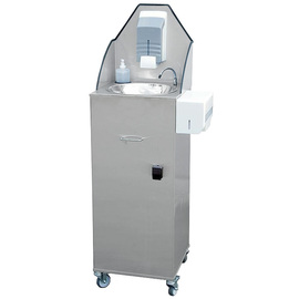 mobile hand wash basin II | handling per knee operated product photo