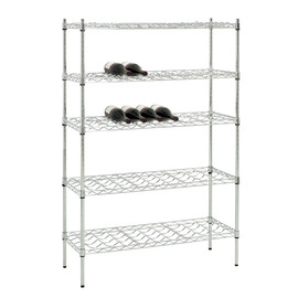wine rack chromed 35° | 900 mm x 350 mm H 1390 mm product photo