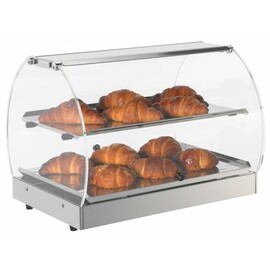 pastry warming display Hot Food III arched glass sides 500 watts 230 volts  L 500 mm  B 350 mm  H 370 mm product photo