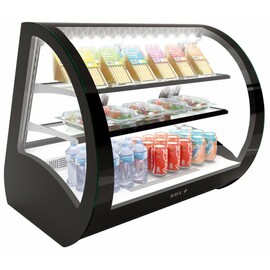 refrigerated vitrine Vela black 230 volts product photo