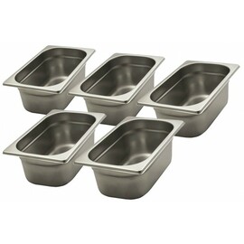 container set stainless steel 260 mm  x 160 mm  H 100 mm product photo
