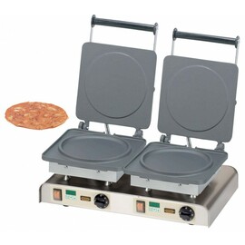 waffle iron Pancake II non-stick coated  | wafer size Ø 220 x h 10 mm (2x)  | 4400 watts 400 volts product photo