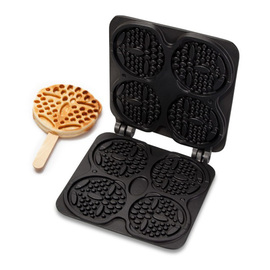 Waffle bear on a stick baking plate set for Thermocook product photo