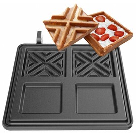 back plate X-Waffle  | wafer size 108 x 108 x H 28 mm (2x) product photo