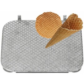 back plate Ice Waffle  | wafer size 260 x 260 mm product photo