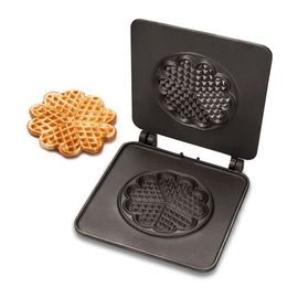Small heart waffle baking plate set for Thermocook and Thermocook Twin product photo