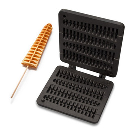 Lolly waffle baking plate set (cast iron) for Thermocook product photo