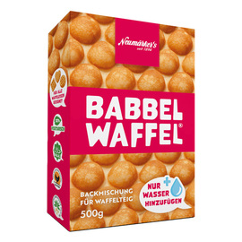 Babbel waffle mix | 500 g product photo