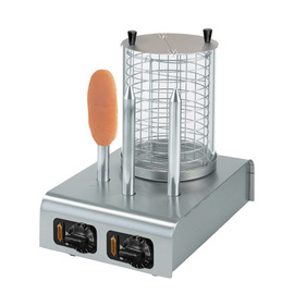 sausage warmer HOT DOG | 3 toast skewers in front product photo