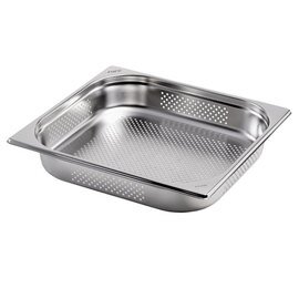gastronorm container GN 2/3 x 150 mm | 13 ltr | stainless steel TOP LINE Saro perforated product photo