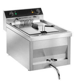 fryer GASTROLINE 12V | 1 basin 1 basket 12 ltr | 400 volts 9 kW product photo