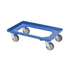 transport trolley TRB blue | 600 mm x 400 mm product photo