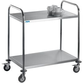 serving trolley|clearing trolley FELIX  | 2 shelves  L 860 mm  B 540 mm  H 940 mm product photo