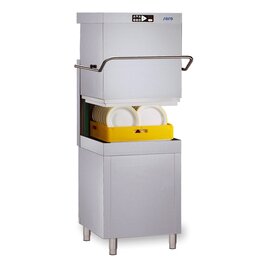 pass through dishwasher HS 1200 400 volts with drain pump with detergent dosing pump product photo