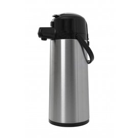 vacuum pump jug 2.2 ltr stainless steel stainless steel insert pressure cap product photo