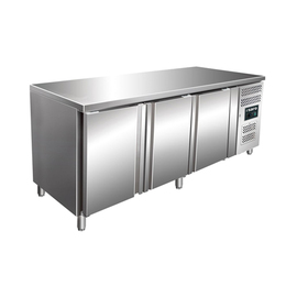 freezer table HAJO 3100 BT | 3 solid doors | 1795 mm x 700 mm H 890 - 950 mm product photo