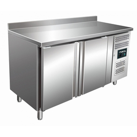 refrigerated table KYLIA GN 2200 TN | 2 solid doors | upstand product photo