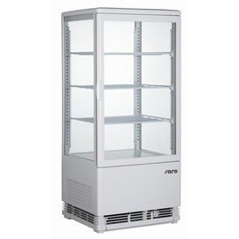 refrigerated vitrine SC 80 weiß 78 ltr 230 volts | 3 rust floors product photo