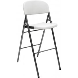 bar chair GRENADA white | 395 mm  x 420 mm | low back product photo