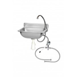hand wash sink ROKIA wall mounting  • knee operated  | 375 mm  x 310 mm  H 190 mm product photo