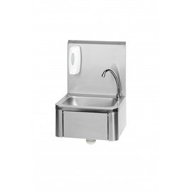 hand wash sink KEVIN stainless steel | outlet type center | knee operated product photo