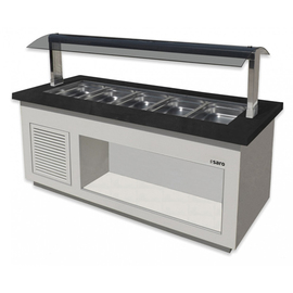 Salad bar PREMIUM LINE SB-K230 white | suitable for 6 x GN 1/1 product photo