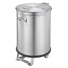 waste container ME50 with pedal removable lid 50 ltr product photo