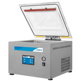 vacuum packaging machine LECCE 2 compartment device sealing seam 410 mm 12 m³/h product photo