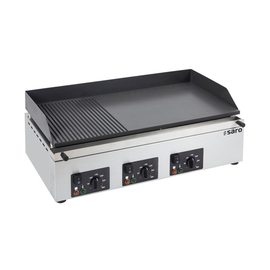 griddle plate GPK 810 | tabletop unit with 3 heating zones 2/3 smooth | 1/3 grilled product photo