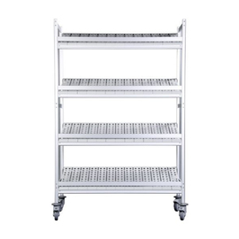 wheeled rack 4BSW1083 | 1083 mm x 520 mm H 1850 mm product photo