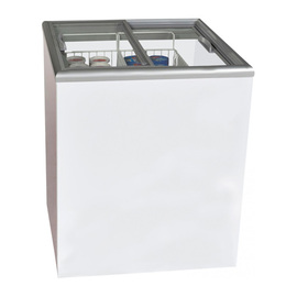 commercial deep freezer NOVA 22 with glass sliding lid L 764 mm W 694 mm H 867 mm product photo