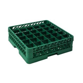glass basket green | 500 mm x 500 mm | 36 compartments product photo
